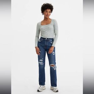 Levi’s Premium 501 Original Don’t Quit Dark Wash Jeans , Size 30 x 32, NWT